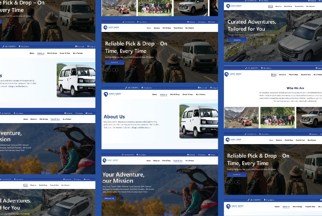 Easy Drop website
