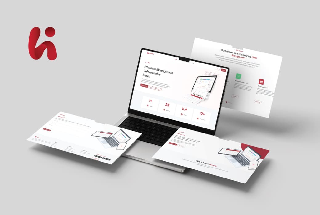 Hotela App – Smart Hotel & Restaurant Management System Interface Showcase